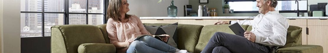 Banner webshop Seats and Sofas